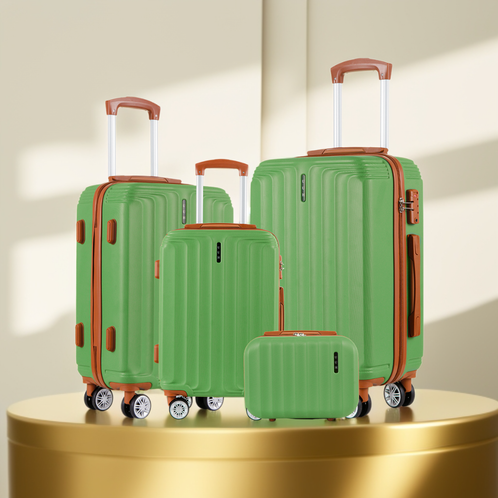 High End Luggage Green | UUH