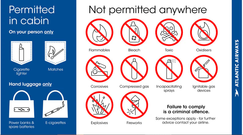 Not Allowed In Checked Luggage | UUH