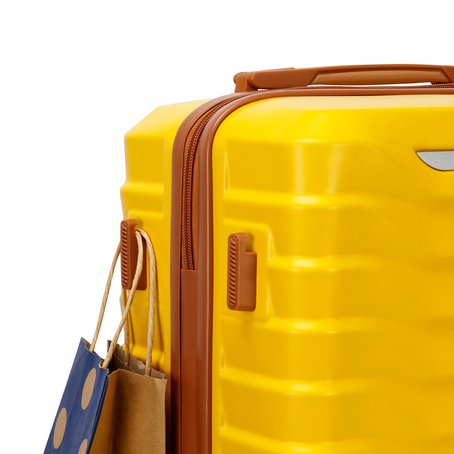 UUH Luxe - Four Piece Luggage Set Hard Sided Suitcases with locks (20inch,24inch,28inch)