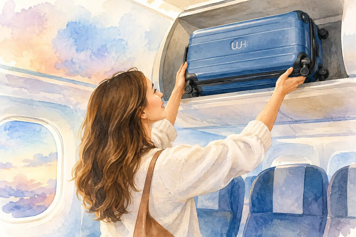 Can Spinner Luggage Fit Overhead? What to Know - UUH OFFICIAL