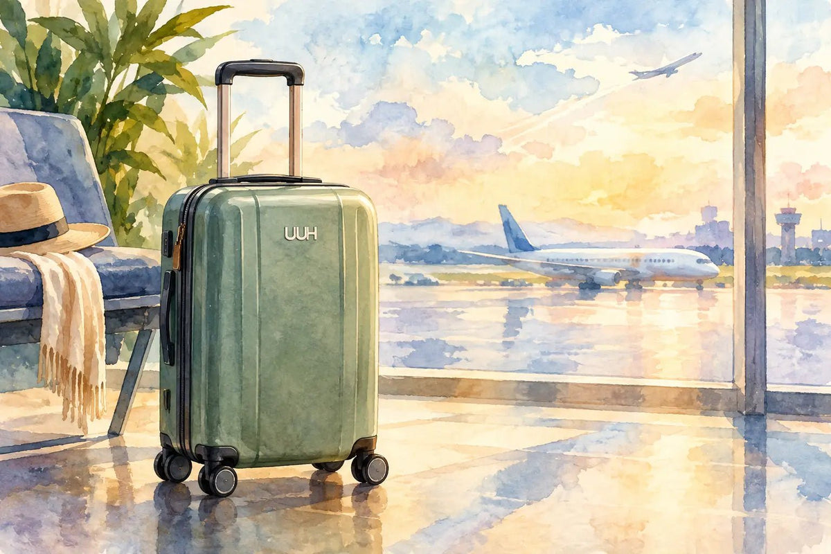 Carry On Luggage That Keeps Travel Composed - UUH OFFICIAL