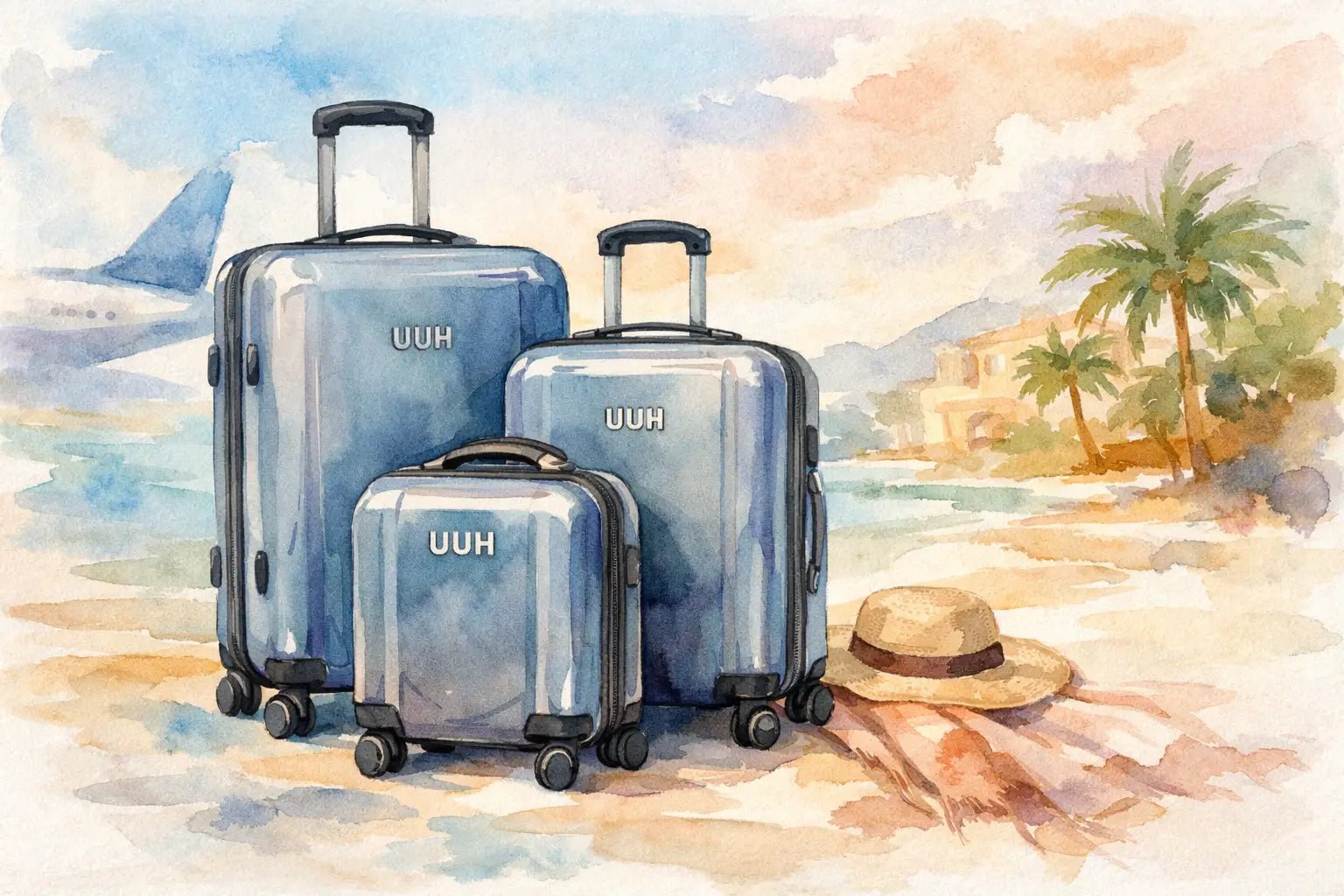 Choosing a Durable Luggage Set With Warranty - UUH OFFICIAL