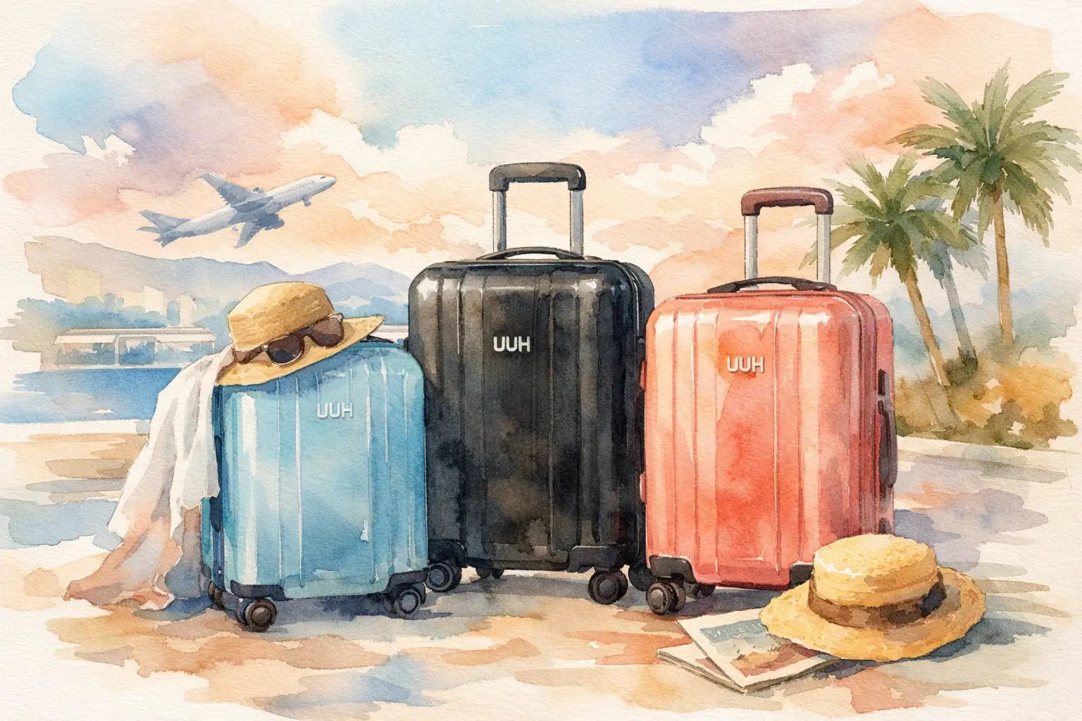 Hard Shell Suitcase Buying Guide for Trips - UUH OFFICIAL