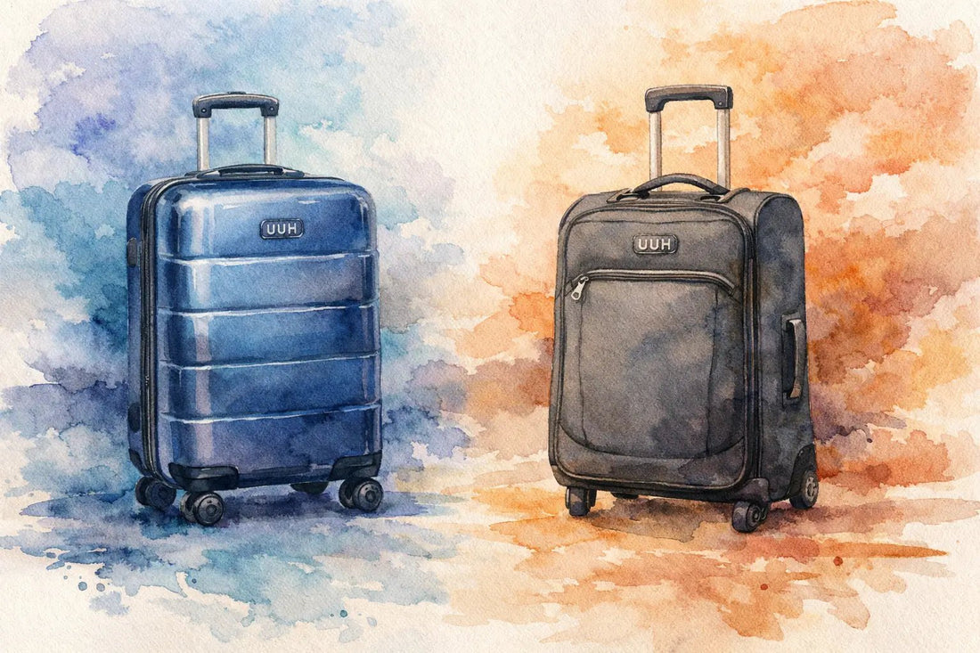 Hardside vs Softside Luggage: Which Fits You? - UUH OFFICIAL