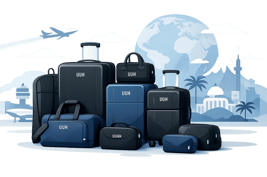How a 7 Piece Luggage Set Fits Real Travel - UUH OFFICIAL