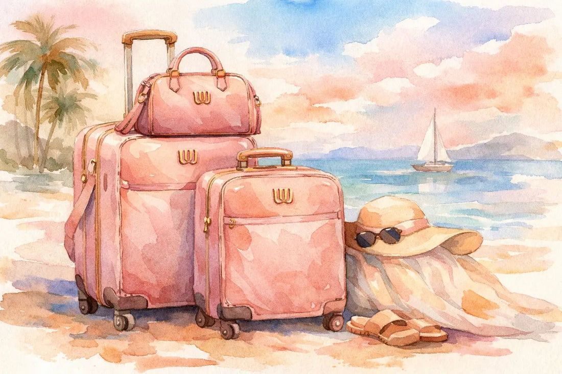 How to Choose a Matching Luggage Set for Women - UUH OFFICIAL