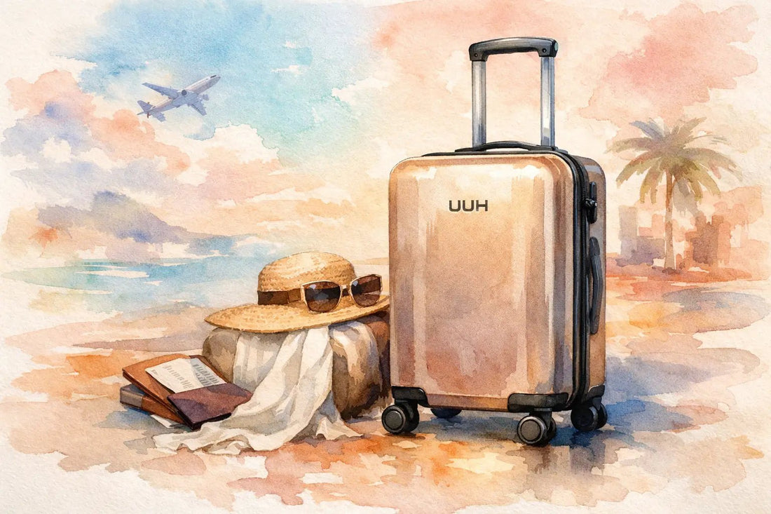 How to Choose a Stylish Carry On Suitcase - UUH OFFICIAL