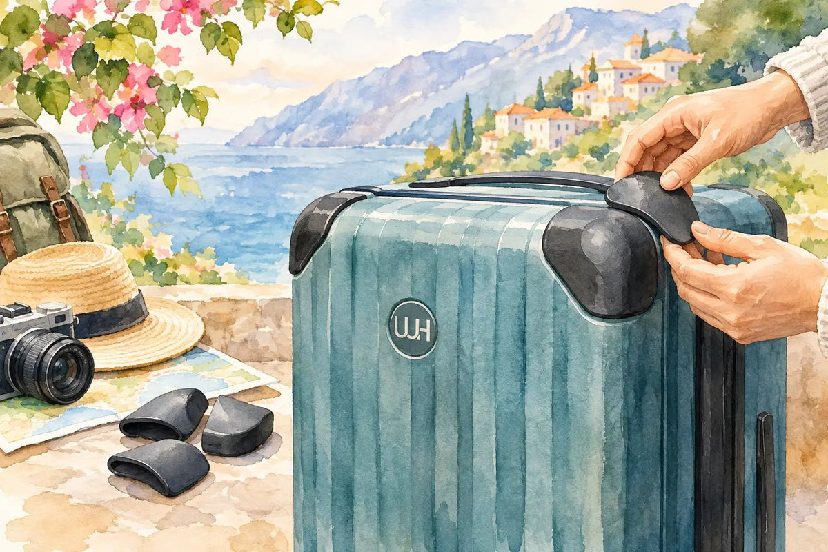 How to Protect Luggage Corners on Every Trip - UUH OFFICIAL