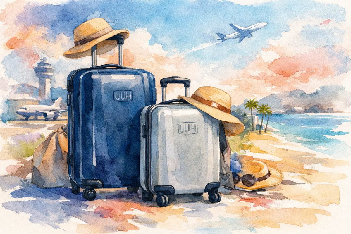How to Travel With Hardshell Luggage Well - UUH OFFICIAL