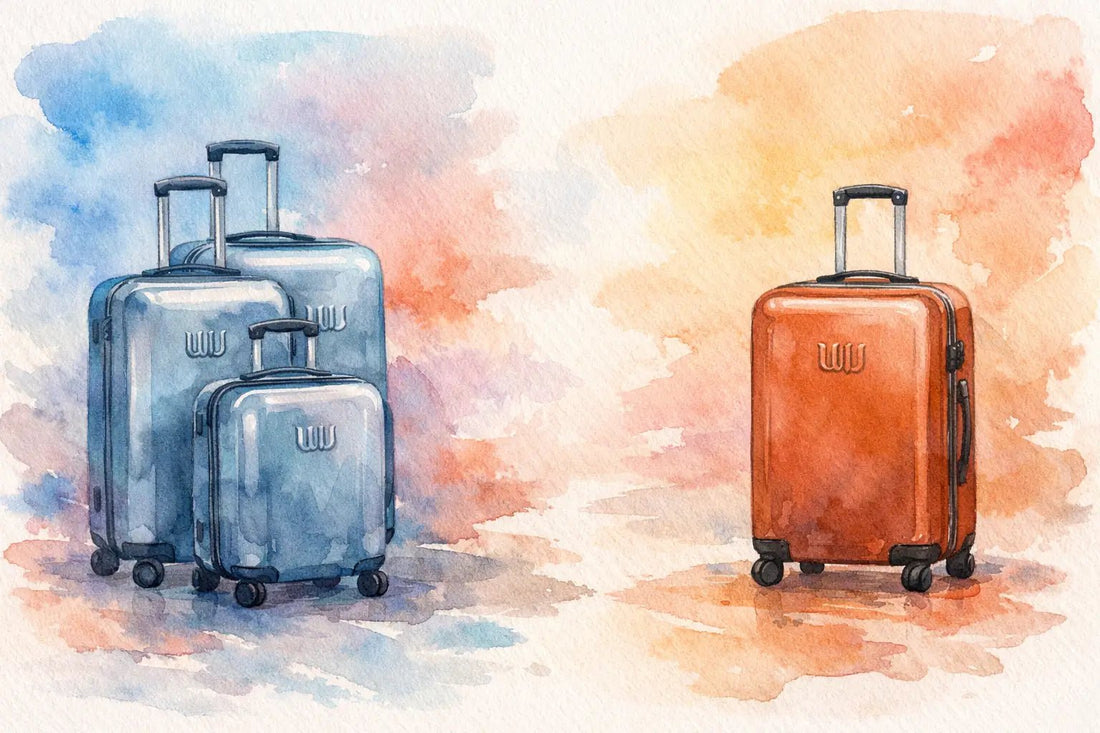 Luggage Set vs Individual Suitcases Compared - UUH OFFICIAL