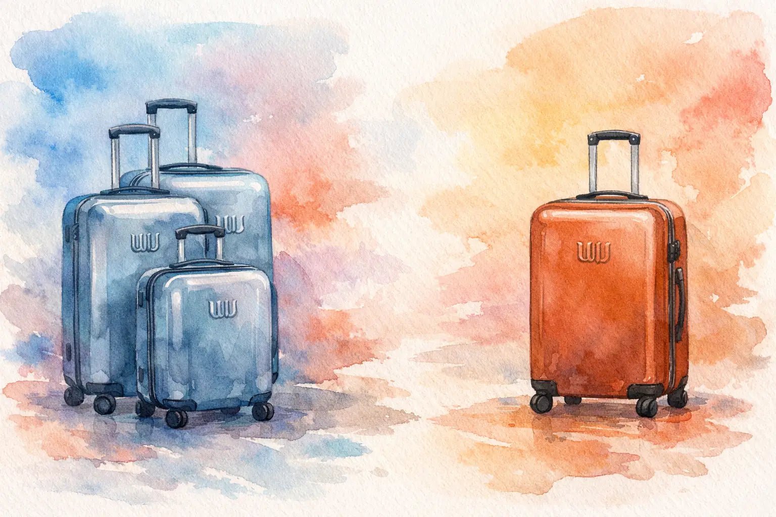 Luggage Set vs Individual Suitcases Compared - UUH OFFICIAL