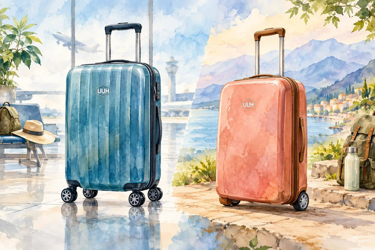 Spinner Wheels vs Roller Luggage: What Fits? - UUH OFFICIAL