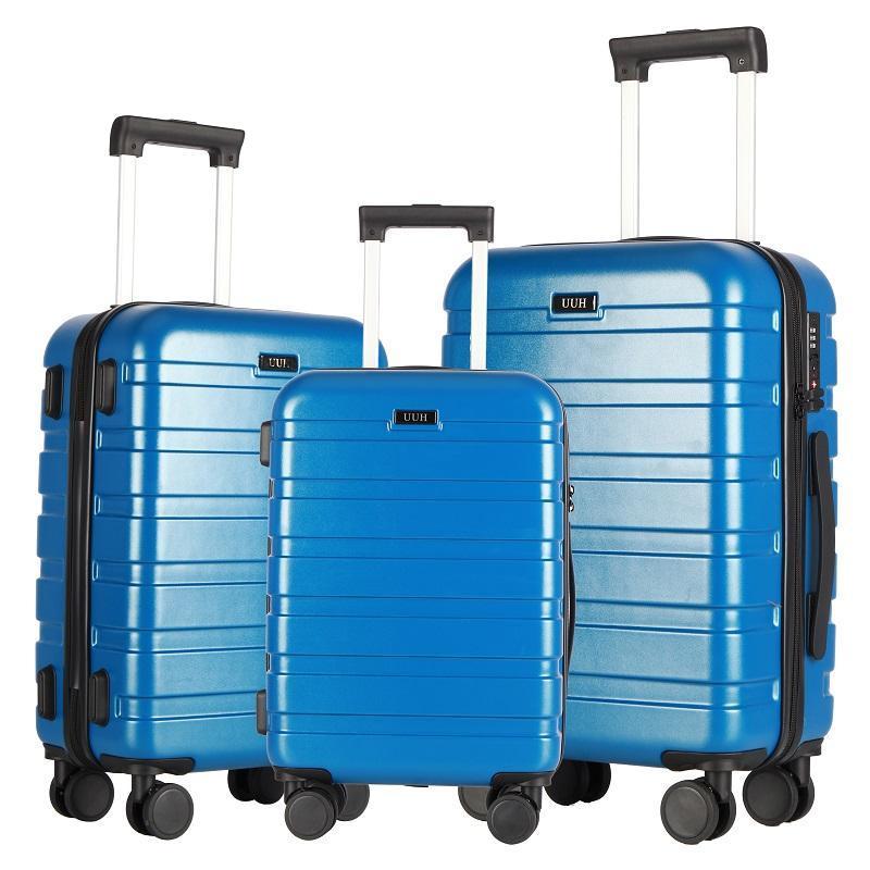 Blue Luggage Set Check In | UUH