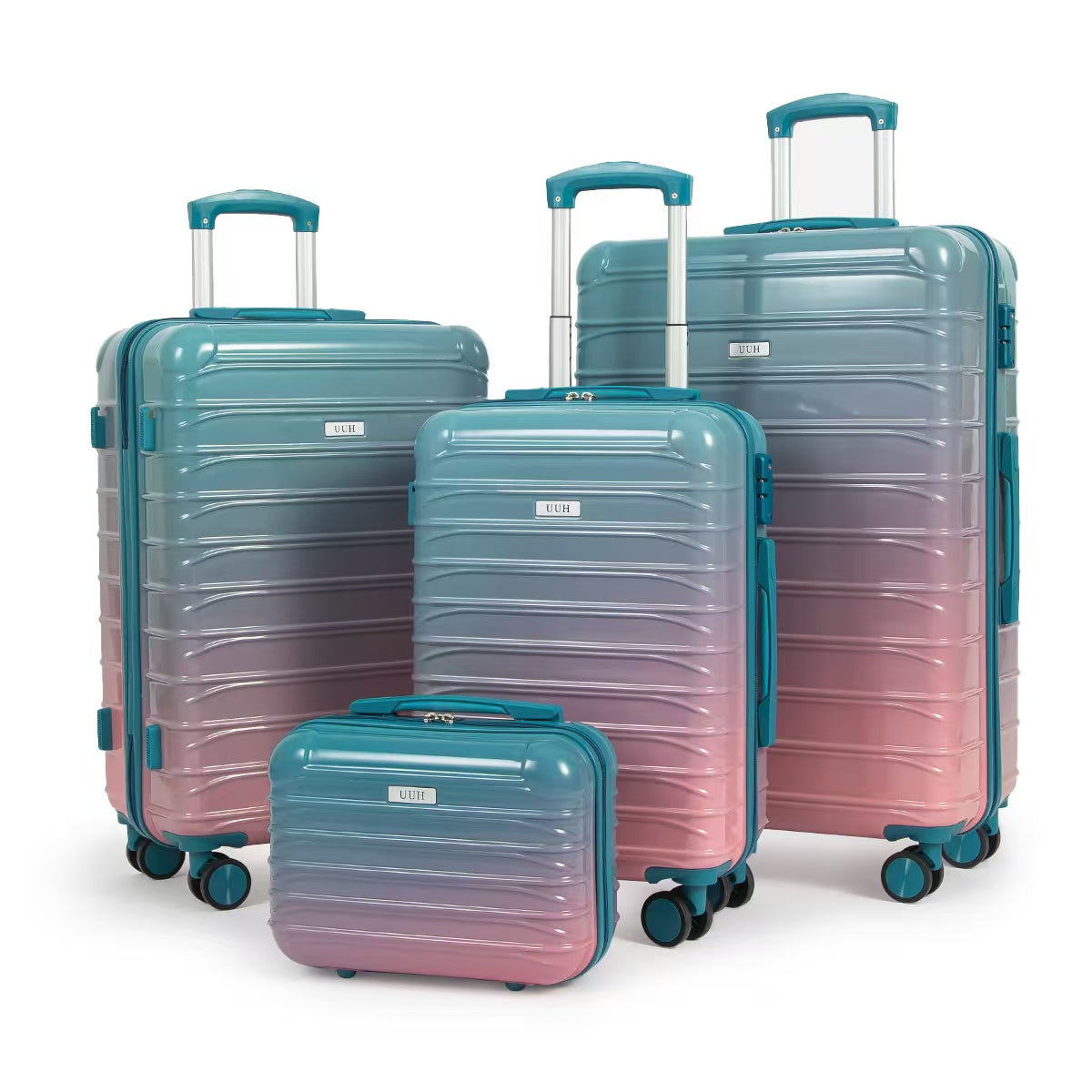 UUH 28-inch Luggage Family Travel 4-Piece Set – Buy 1 Get 3 Free (Includes 24/20/13-Inch)