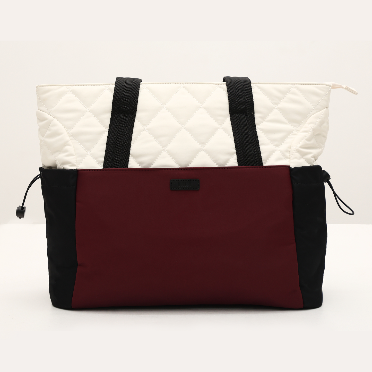 Modern Patchwork Tote with Pouch