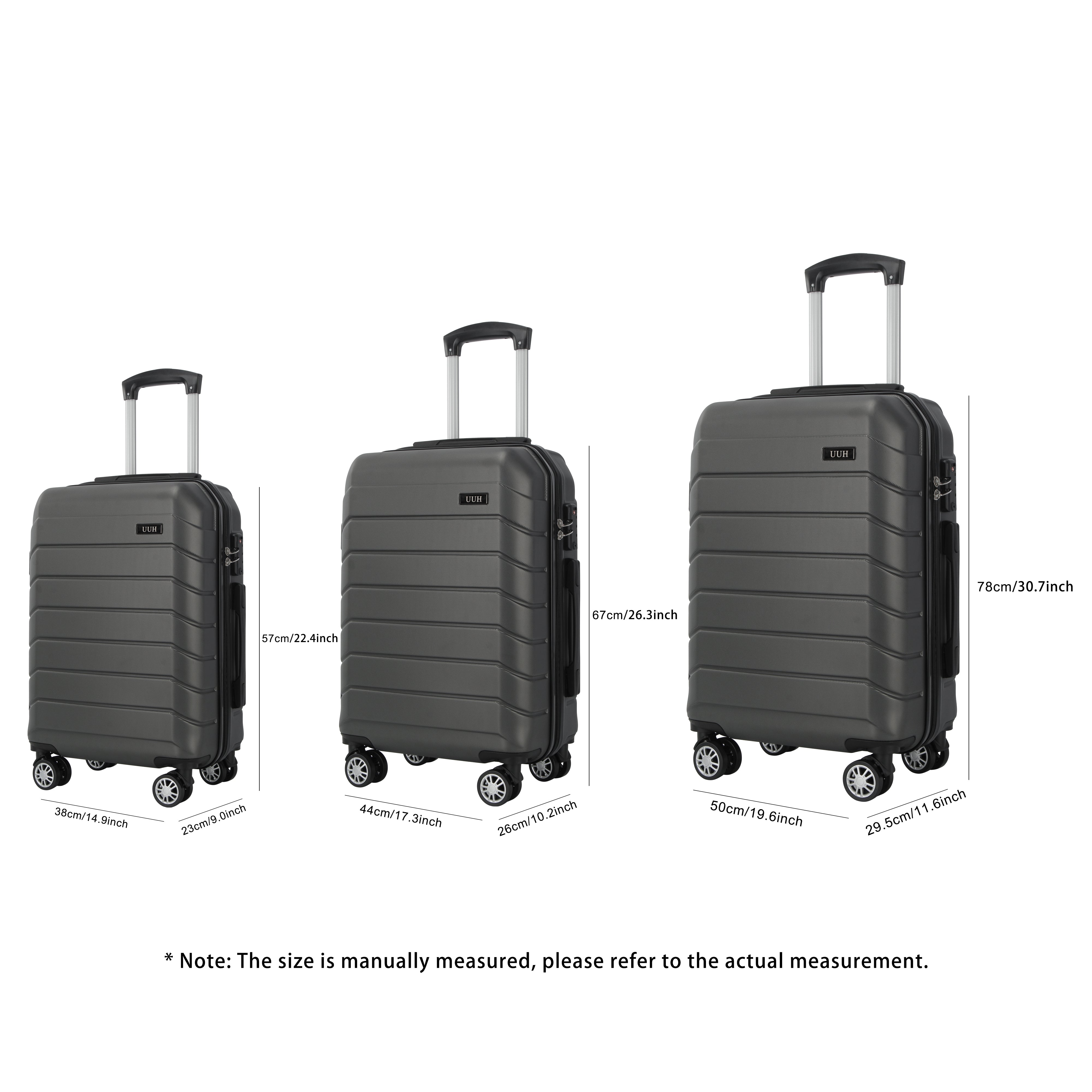 3 Piece Luggage Sets | UUH