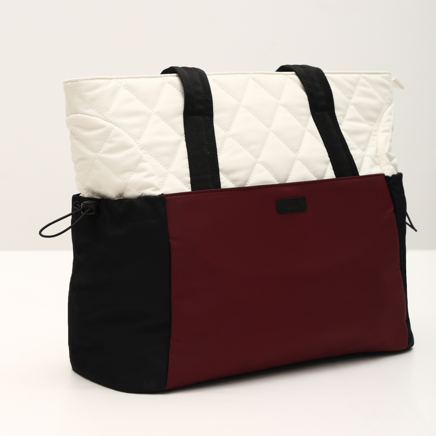 Modern Patchwork Tote with Pouch