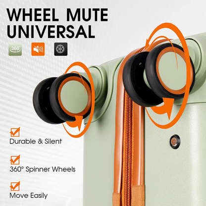 UUH 28-inch Luggage Family Travel 4-Piece Set – Buy 1 Get 3 Free (Includes 24/20/13-Inch)