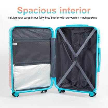 UUH 28-inch Luggage Family Travel 4-Piece Set – Buy 1 Get 3 Free (Includes 24/20/13-Inch)