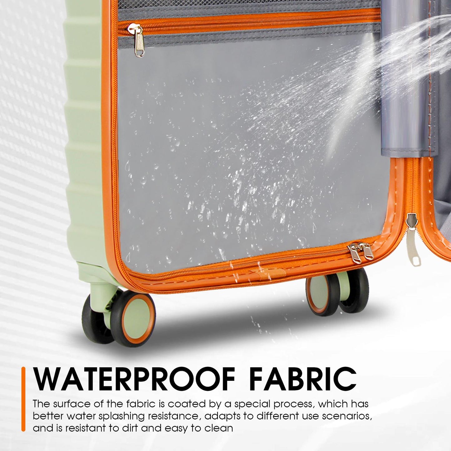 UUH 28-inch Luggage Family Travel 4-Piece Set – Buy 1 Get 3 Free (Includes 24/20/13-Inch)