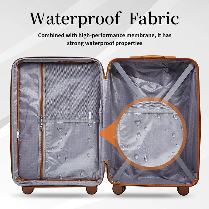 UUH 28-inch Luggage Family Travel 4-Piece Set – Buy 1 Get 3 Free (Includes 24/20/13-Inch)