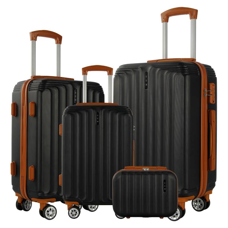 UUH Luggage Sets with TSA Locks - 3pcs/4pcs/6pcs Suitcases Sets-Travel and Moving Set