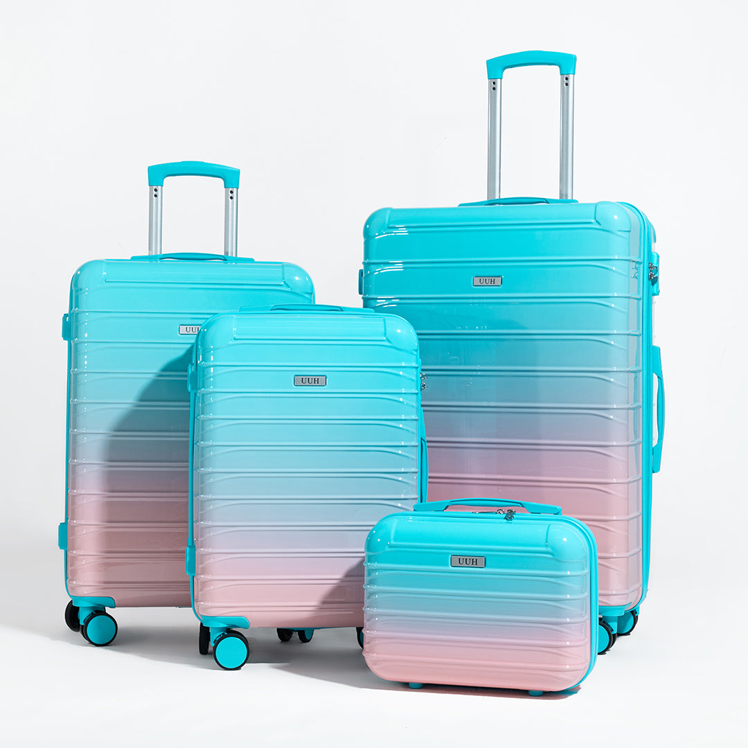 UUH 28-inch Luggage Family Travel 4-Piece Set – Buy 1 Get 3 Free (Includes 24/20/13-Inch)