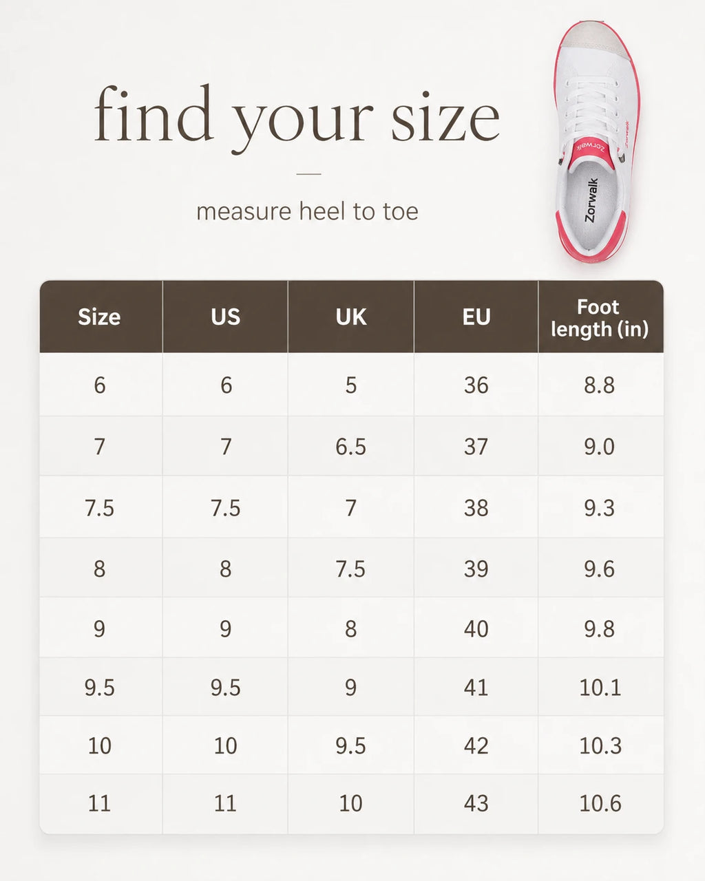 UUH Women's Wide Toe Box Barefoot Sneakers – Zero Drop PU Leather