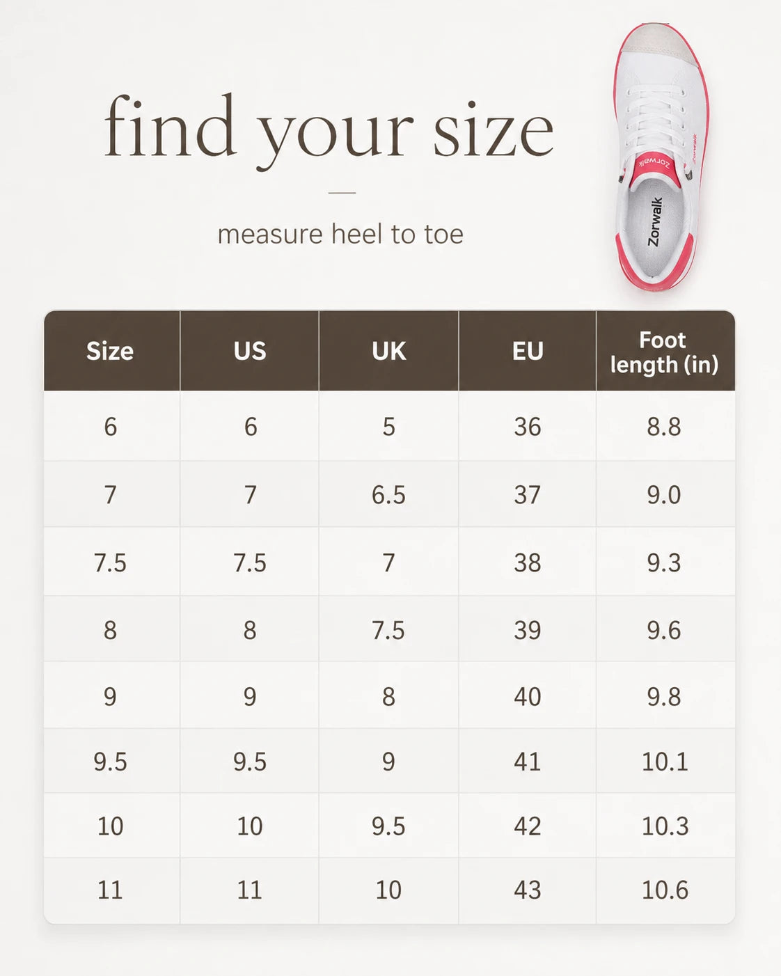UUH Women's Wide Toe Box Barefoot Sneakers – Zero Drop PU Leather