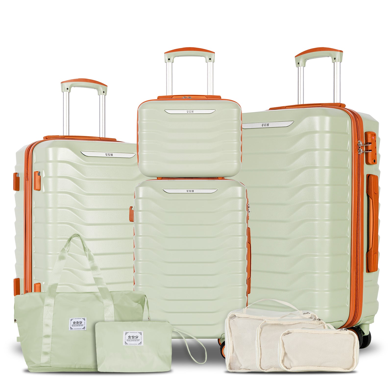 Luggage Bag Set​ Green | UUH