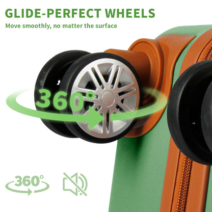 Dark Green Luggage Roll​ Wheels | UUH