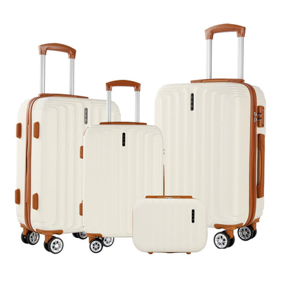 UUH Luggage Sets with TSA Locks - 3pcs/4pcs/6pcs Suitcases Sets-Travel and Moving Set