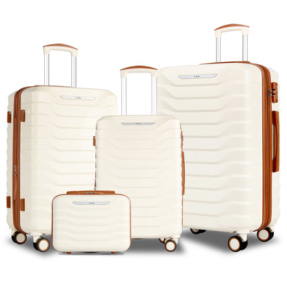 Cute Carry On Luggage White | UUH