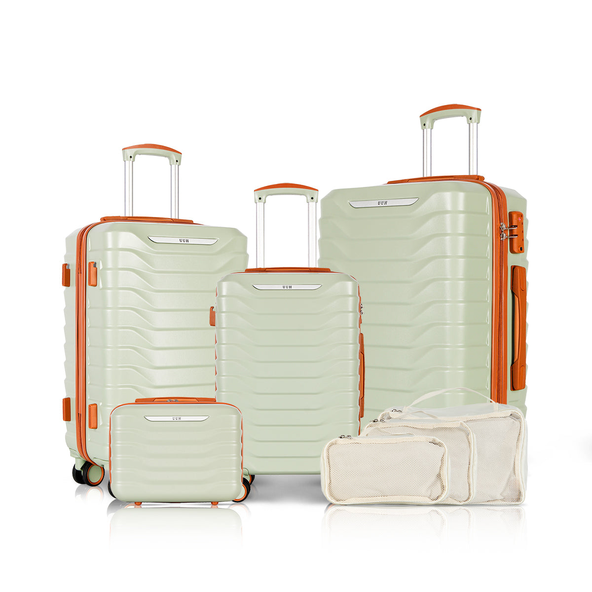 Green Luggage Sets 4 piece​ | UUH