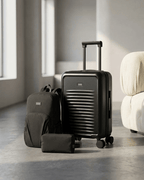 UUH 3 Piece Black Luggage Set ABS Hardshell - UUH OFFICIAL - Luggage Set - UUH OFFICIAL
