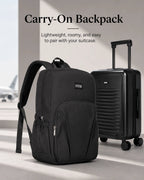 UUH 3 Piece Black Luggage Set ABS Hardshell - UUH OFFICIAL - Luggage Set - UUH OFFICIAL