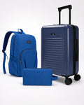 UUH 3 Piece Blue Luggage Set - UUH OFFICIAL - Luggage Set - UUH OFFICIAL