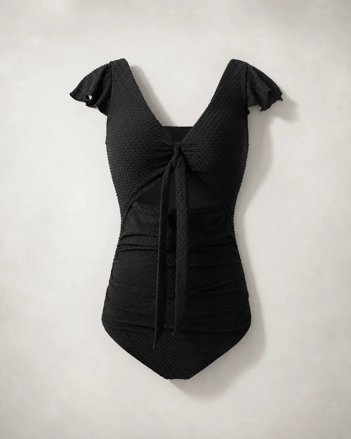 UUH Black Cutout One Piece Swimsuit - UUH OFFICIAL - Women’s Swimwear - UUH OFFICIAL