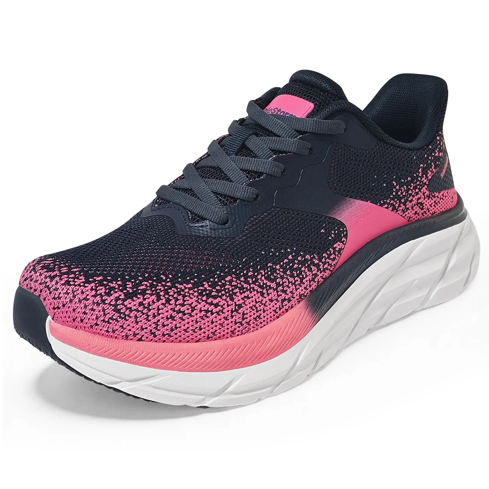 UUH Solestorm Hands-Free Chunky Sneakers – Breathable Flyknit Platform Shoes - UUH OFFICIAL - Hands-Free Sneakers - UUH OFFICIAL
