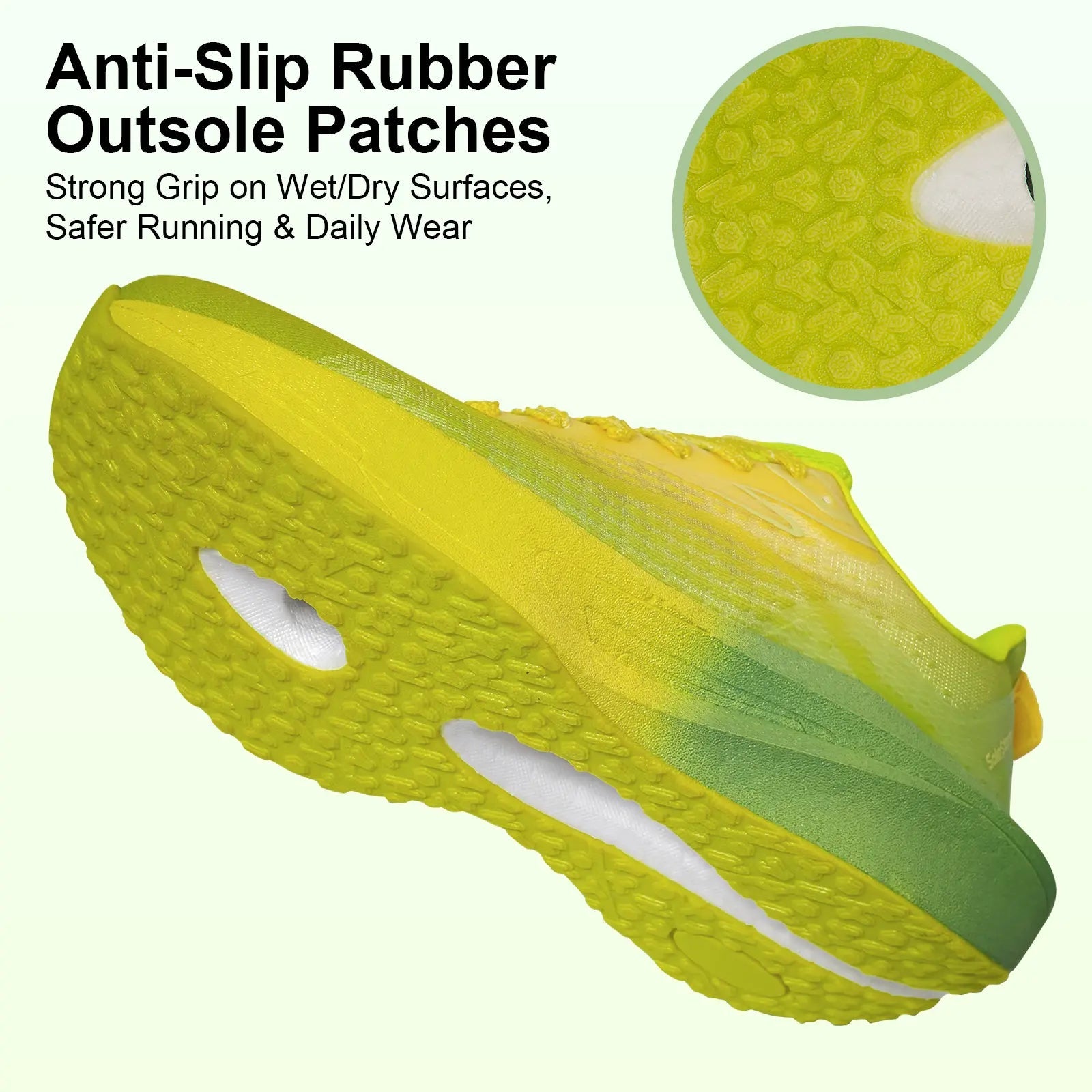 UUH Solestorm Hands-Free Chunky Sneakers – E-TPU Cushioned Mesh Trainers - UUH OFFICIAL - Athletic Sneakers - UUH OFFICIAL