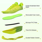 UUH Solestorm Hands-Free Chunky Sneakers – E-TPU Cushioned Mesh Trainers - UUH OFFICIAL - Athletic Sneakers - UUH OFFICIAL