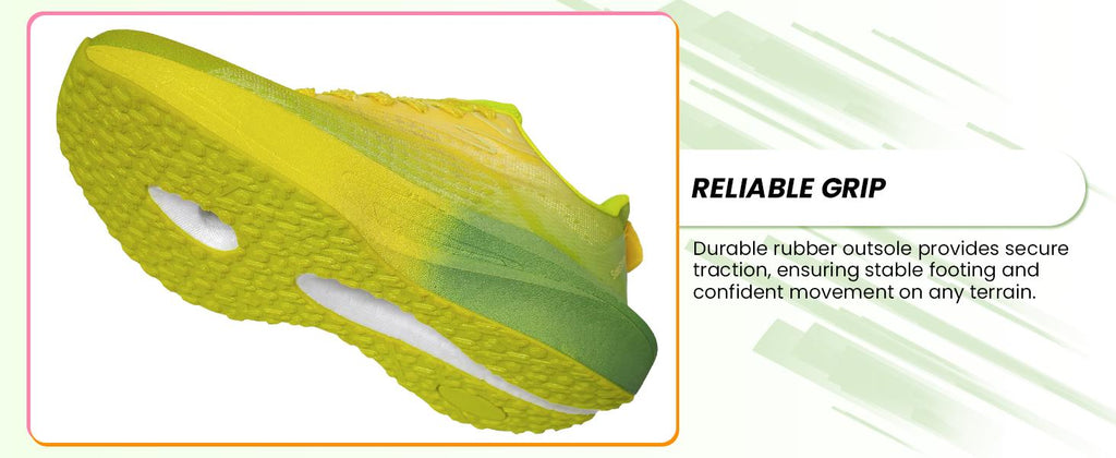 UUH Solestorm Hands-Free Chunky Sneakers – E-TPU Cushioned Mesh Trainers - UUH OFFICIAL - Athletic Sneakers - UUH OFFICIAL