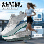 UUH Solestorm Women's Hands-Free Chunky Sneakers – E-TPU Cushioned Mesh Shoes - UUH OFFICIAL - Women's Athletic Sneakers - UUH OFFICIAL