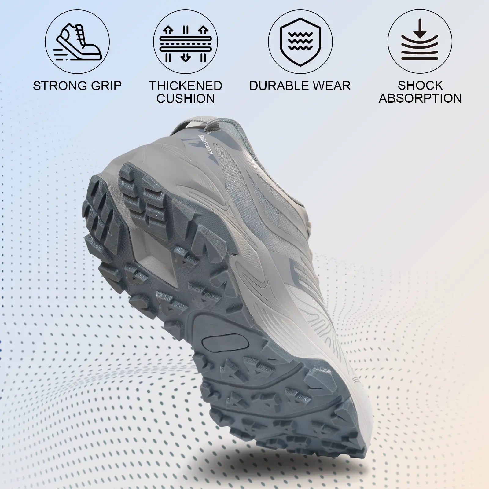 UUH Solestorm Women's Hands-Free Chunky Sneakers – E-TPU Cushioned Mesh Shoes - UUH OFFICIAL - Women's Athletic Sneakers - UUH OFFICIAL