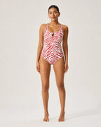 UUH Zebra Print Cutout Backless One Piece Swimsuit for Women - UUH OFFICIAL - Women’s Swimwear - UUH OFFICIAL