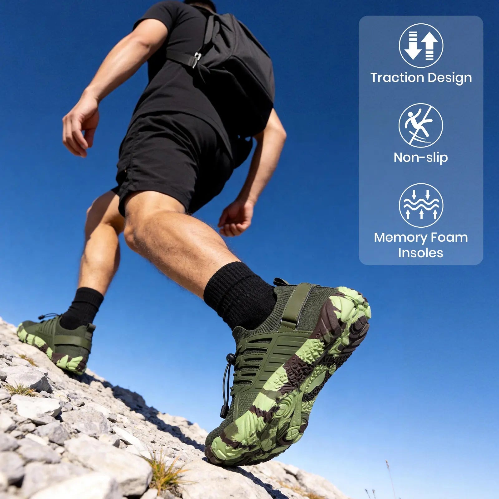 UUH Zorwalk Barefoot Sneakers for Men & Women – Wide Toe Box Zero Drop Shoes - UUH OFFICIAL - Barefoot Sneakers - UUH OFFICIAL