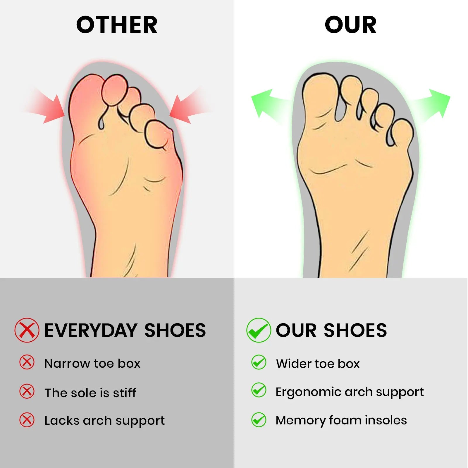 UUH Zorwalk Women's Barefoot Sneakers – Wide Toe Box Zero Drop Shoes - UUH OFFICIAL - Women's Barefoot Sneakers - UUH OFFICIAL